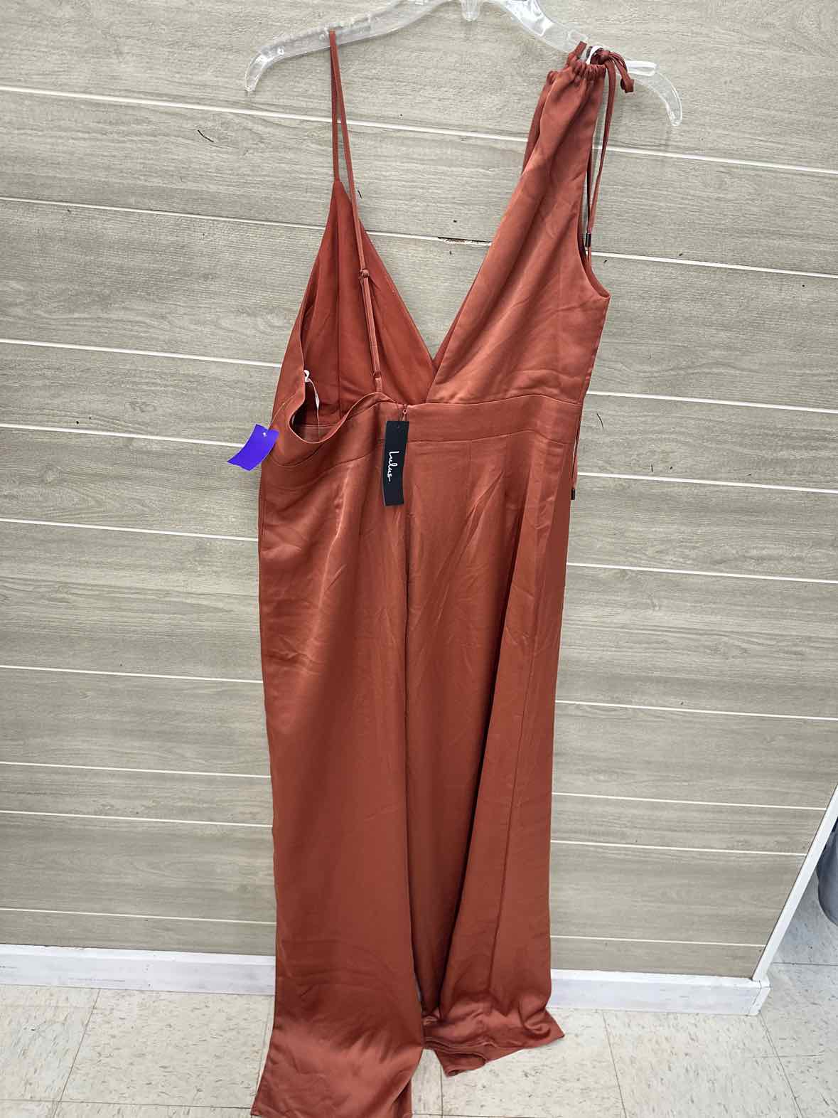 LULU'S Size 12 Orange Womens Jumper