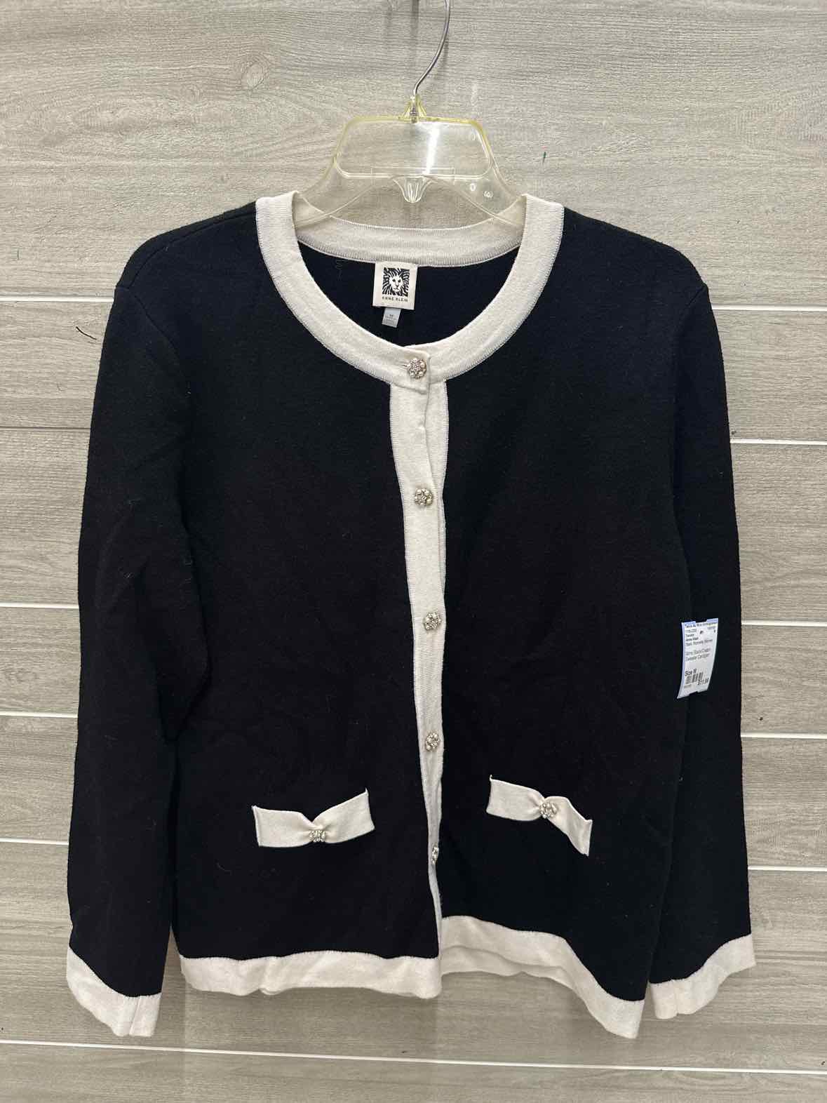 Anne Klein Size M Black Womens Sweater