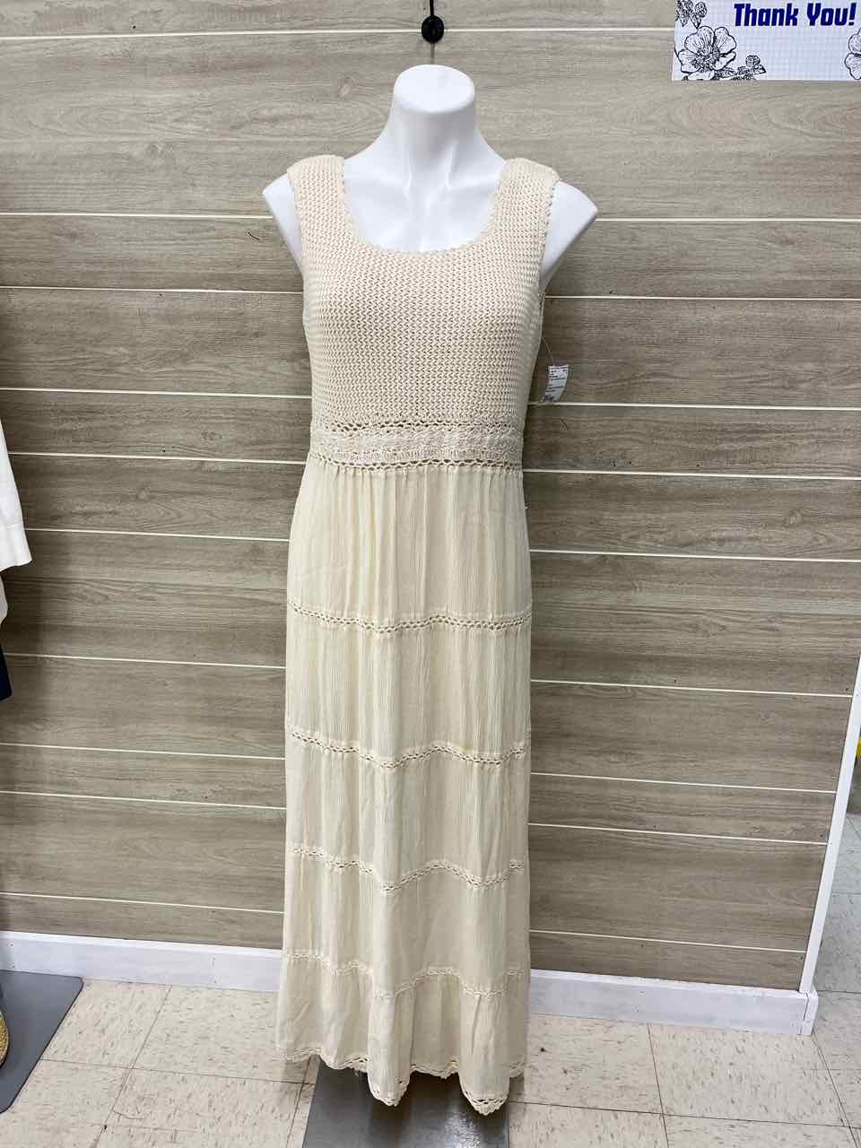 Mix Nouveau Cream Womens Women Size 6 Dress