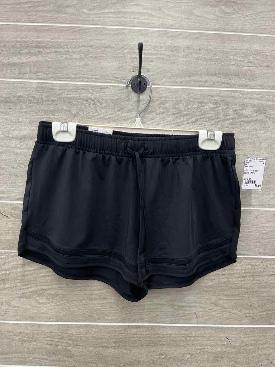 So Black Junior Size M Shorts
