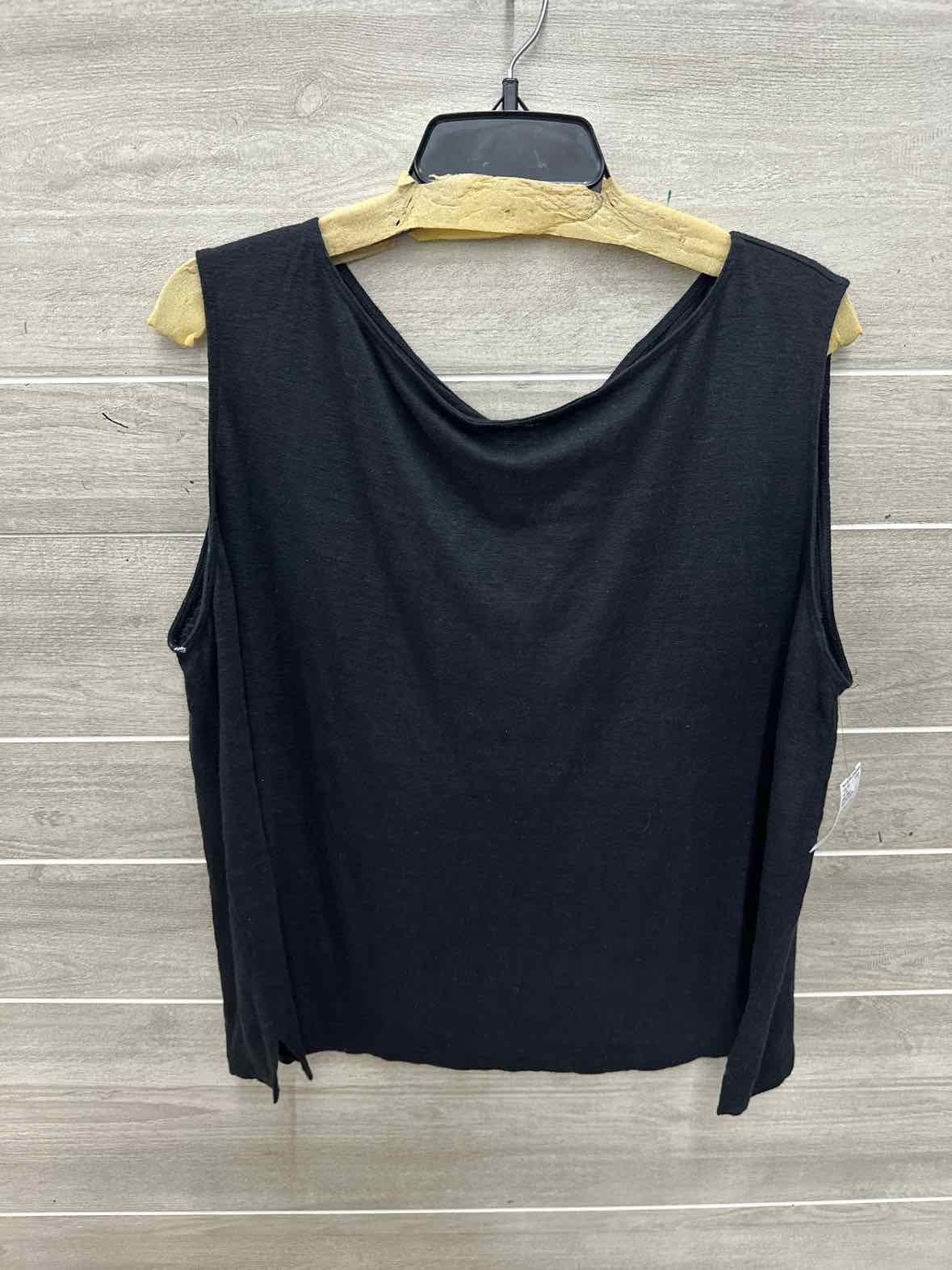 Eileen Fisher Size L/XL Black Womens Tank Top