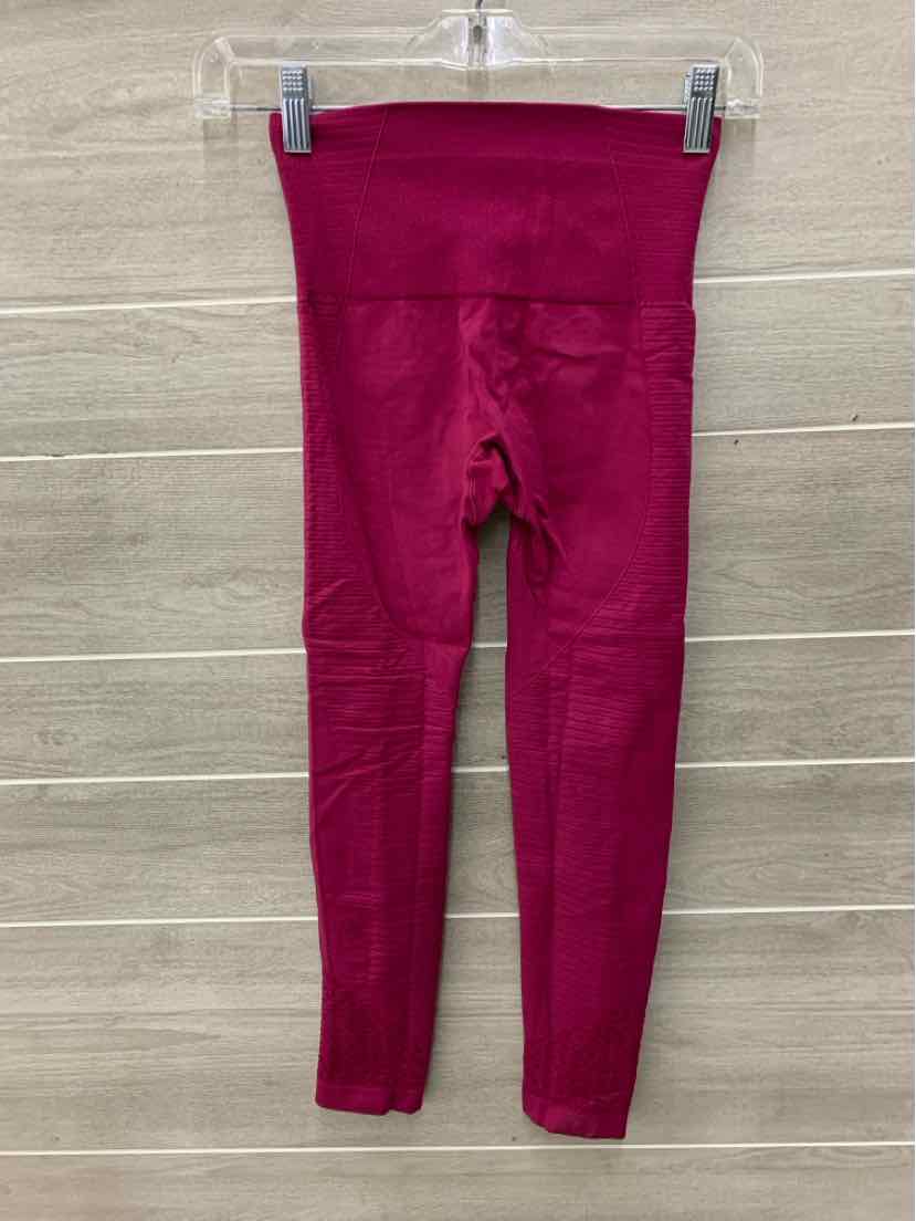 Burgundy Womens Size Small Leggings