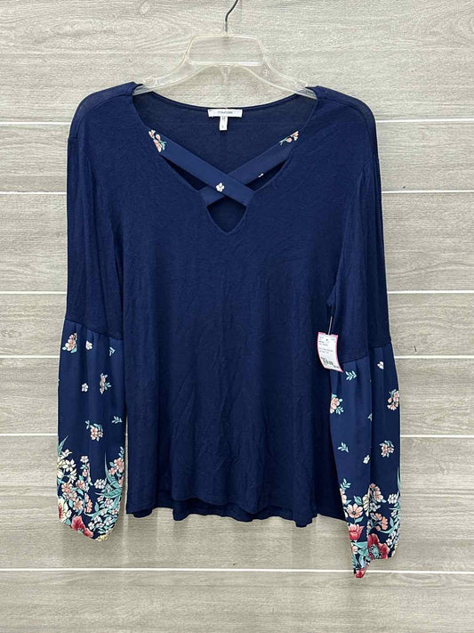 Maurices Navy Womens Size L Shirt
