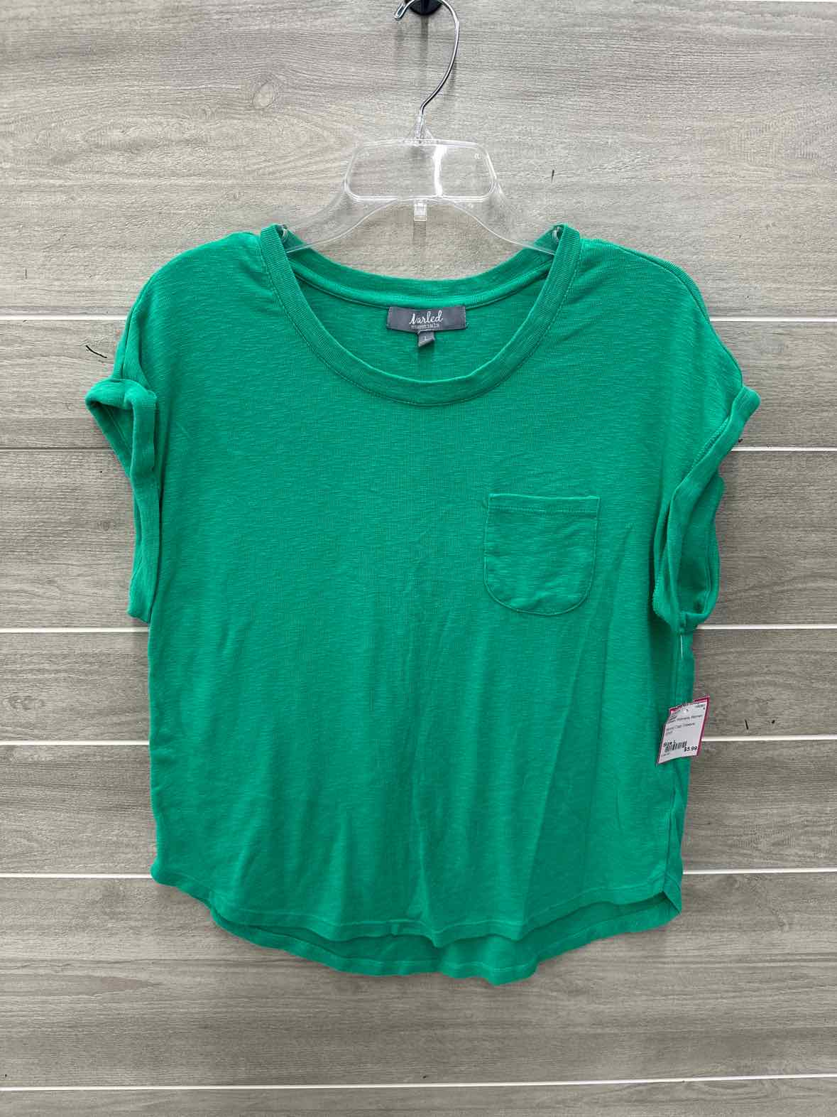 Marled Size L Green Womens Shirt