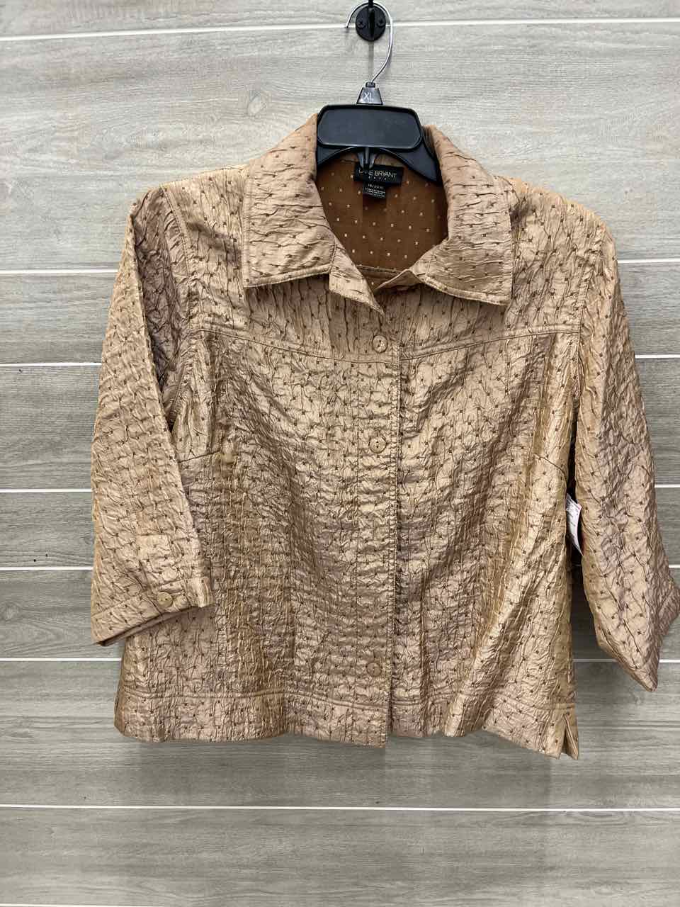 Lane Bryant Size 18/20W Gold Plus Blazer