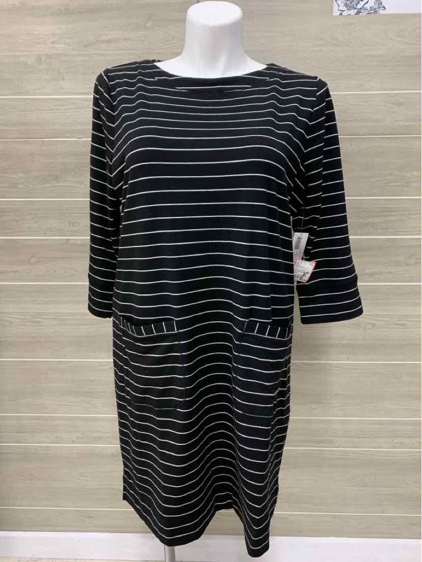 Chico's Black Womens Size 16 Dress