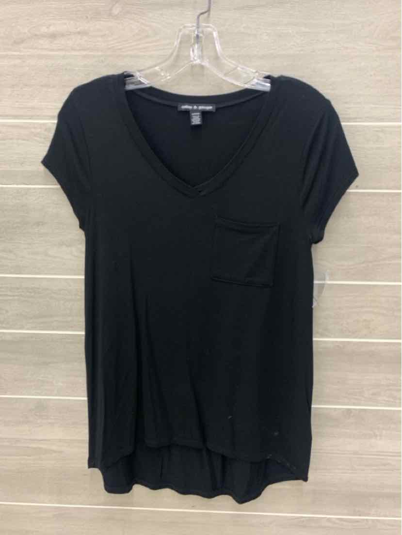 Cable & Gauge Black Womens Size Small Shirt