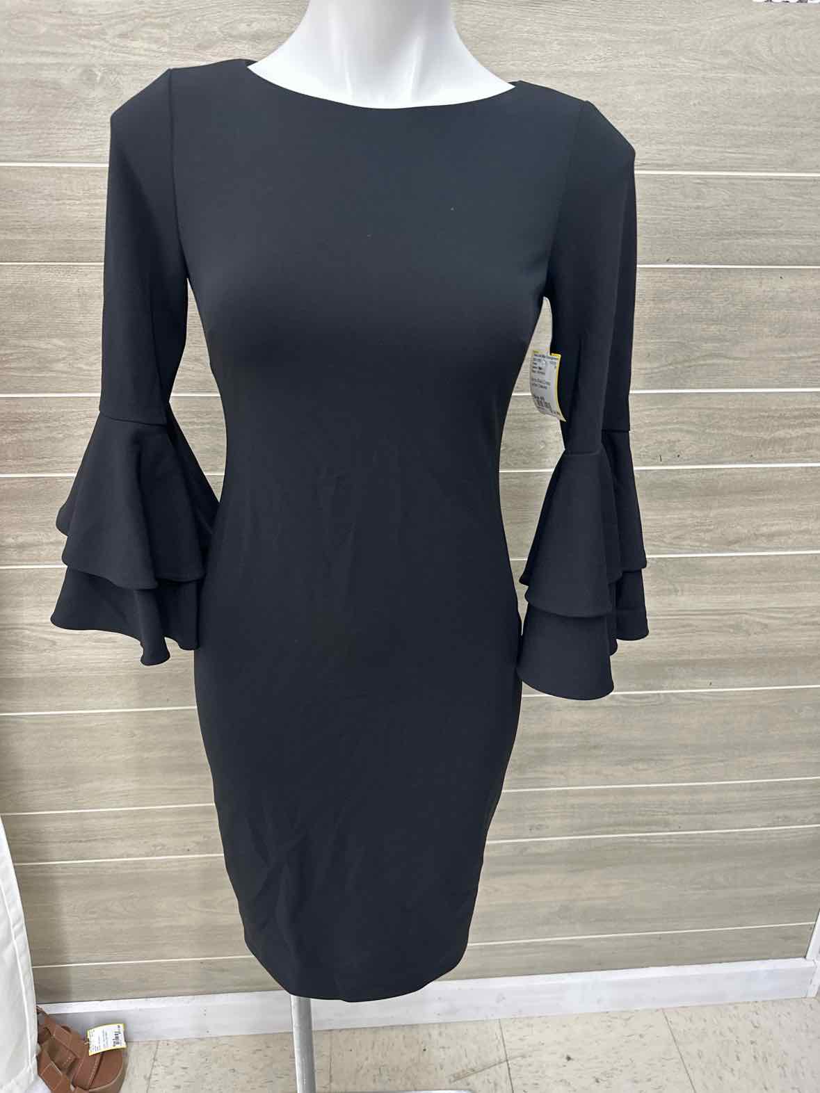 Calvin Klein Black Womens Size 4/6 Dress