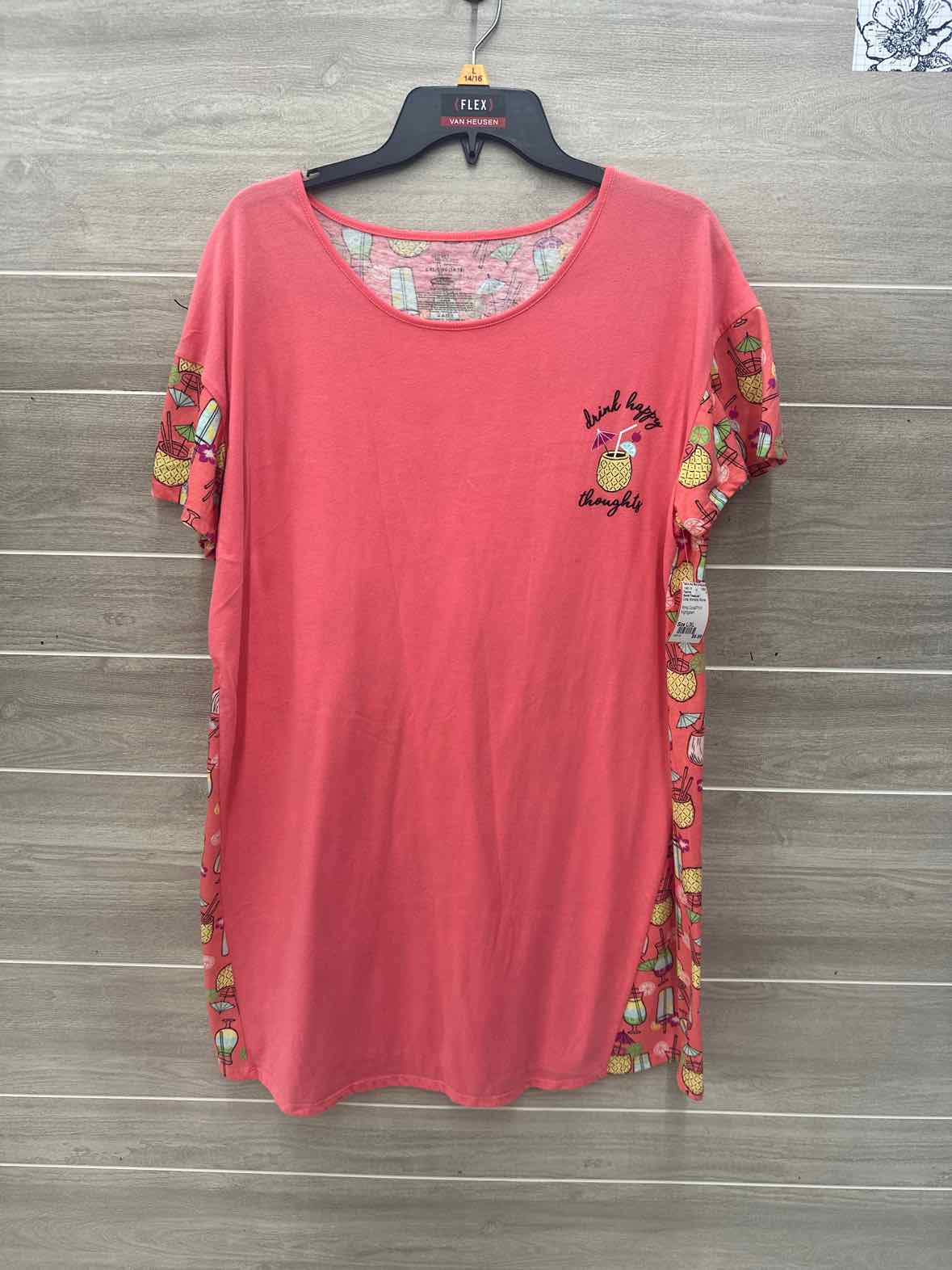 Secret Treasures Coral Womens Women Size L/XL Pajamas