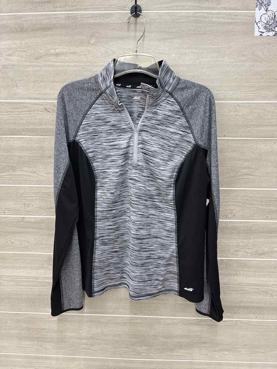 Avia Black Womens Women Size XL Shirt