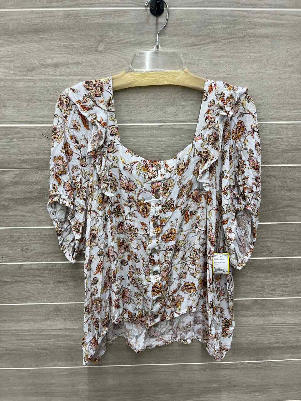 Maurices Size 4X White Plus Shirt