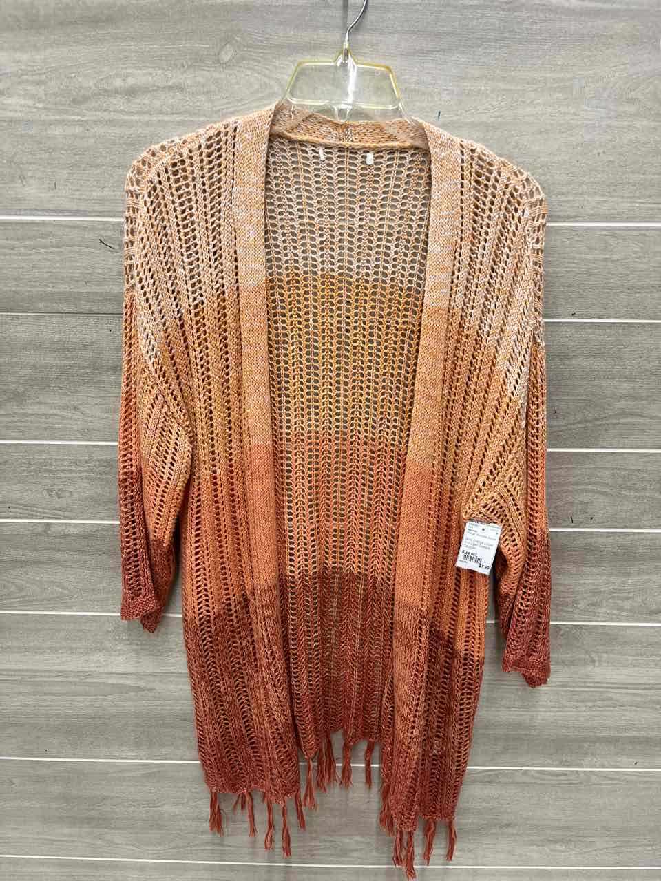 Maurices Size M/L Orange Womens Shirt