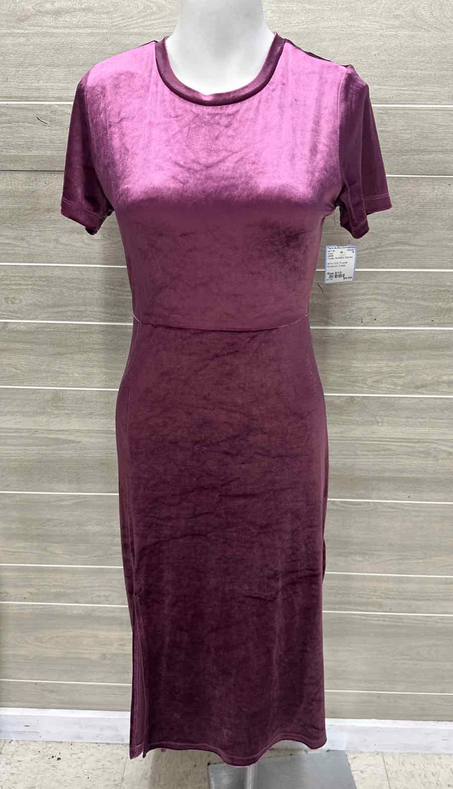 purple bodycon dress zara Size 8/10 Womens – Twice As Nice Consignments Open back FS Celeb Black long sleeve Wrap Color::#36-Sapphire