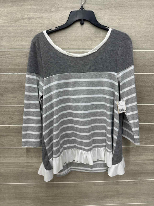 Umgee Gray Womens Size Small Shirt