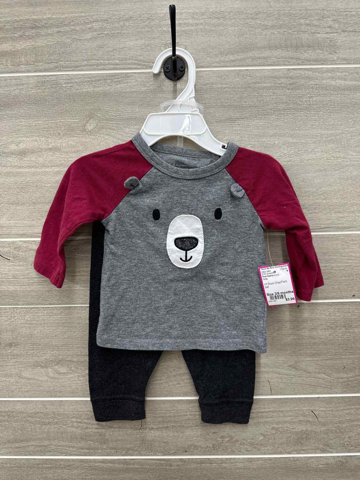 First Impressions Infant 3/6 months 2 PC Ensemble