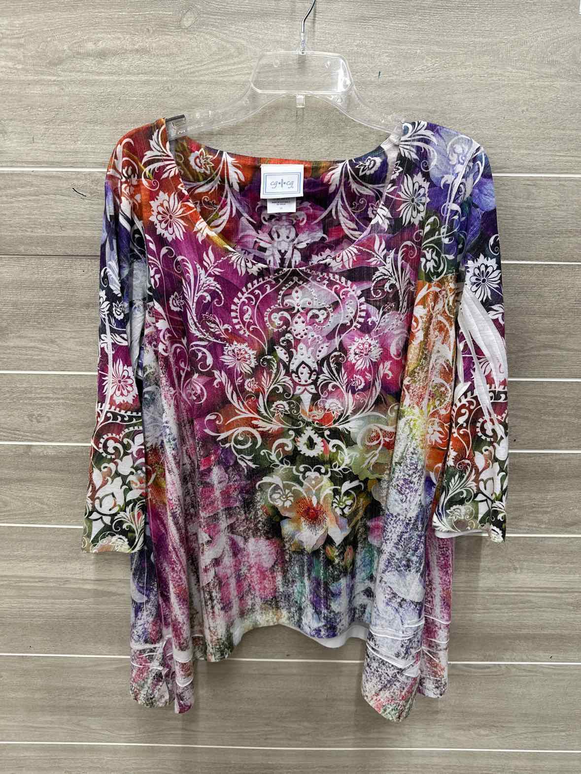 CG/CG Size 2X Multi-Color Plus Shirt