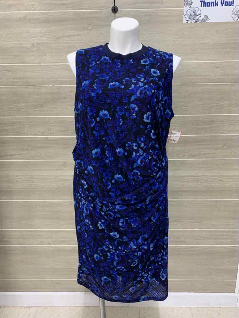 Rachel Rachel Roy Blue Womens Size 2X Dress