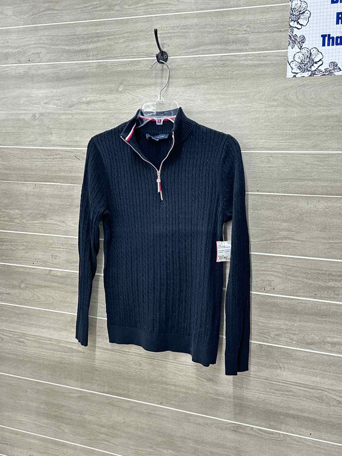 Tommy Hilfiger Black Womens Women Size M Sweater