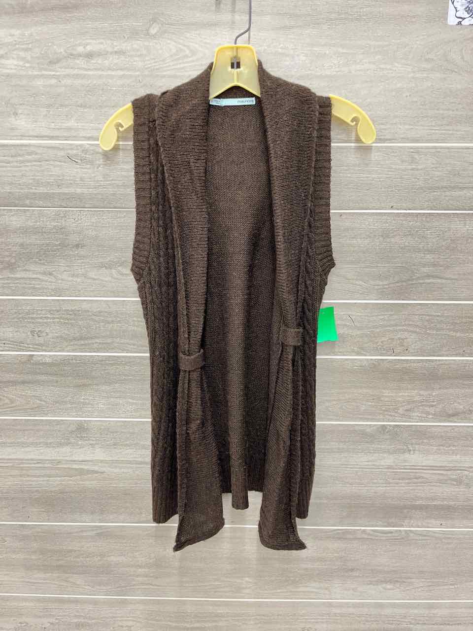 Maurices Size S Brown Womens Vest
