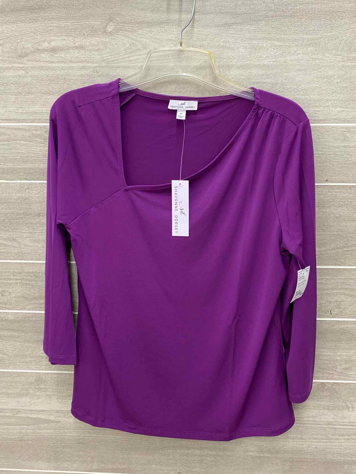 Shavonne Dorsey Purple Womens Size M Shirt