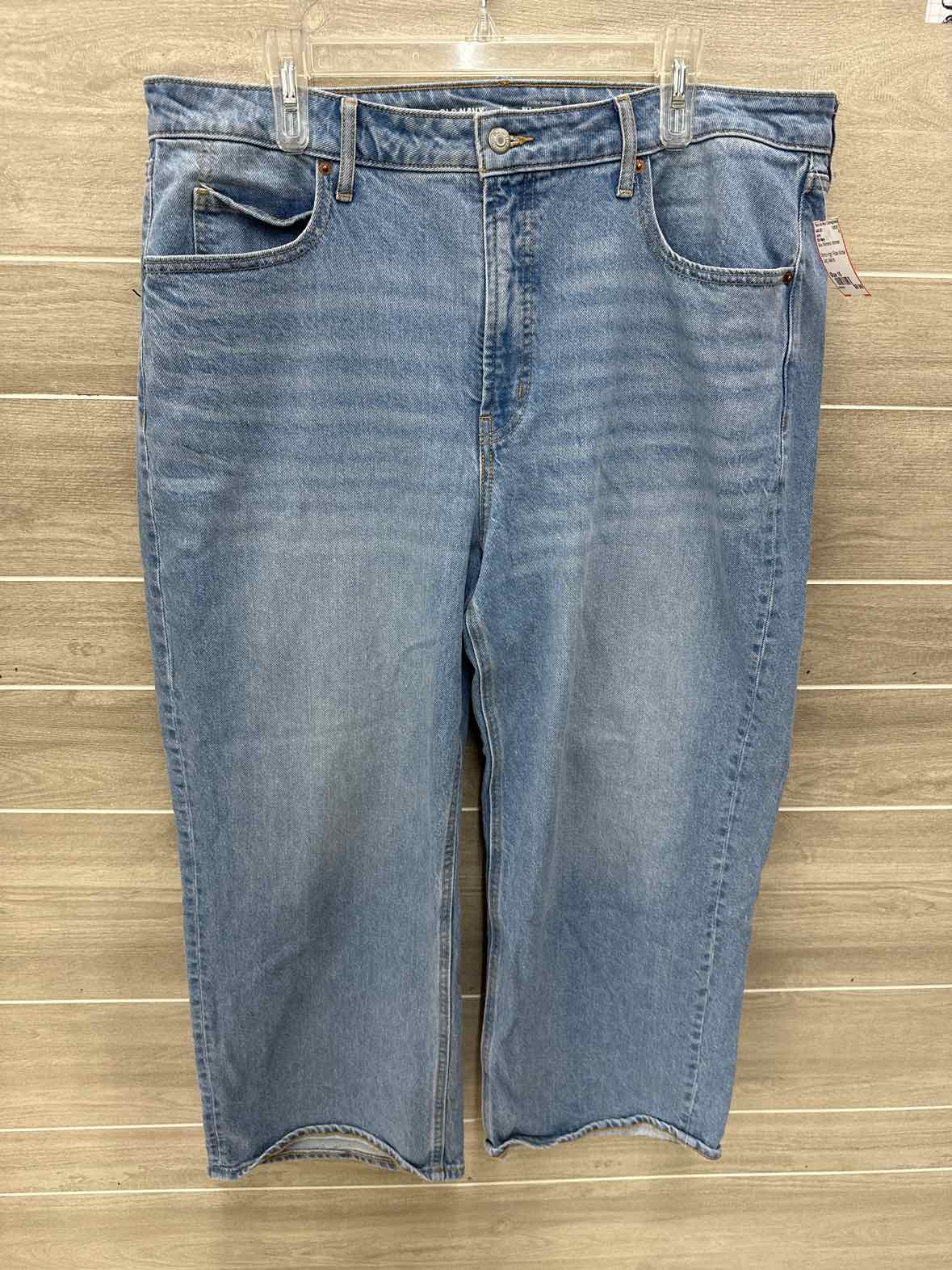 Old Navy Blue Womens Women Size 16 Jeans