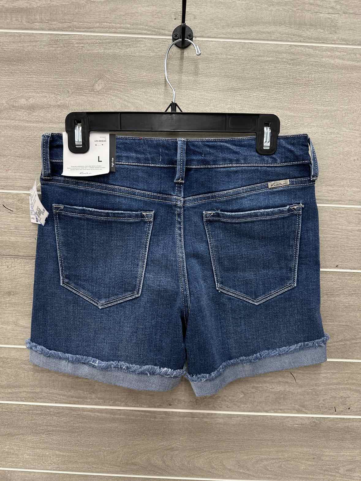 KanCan Size 10/12 Blue Womens Shorts
