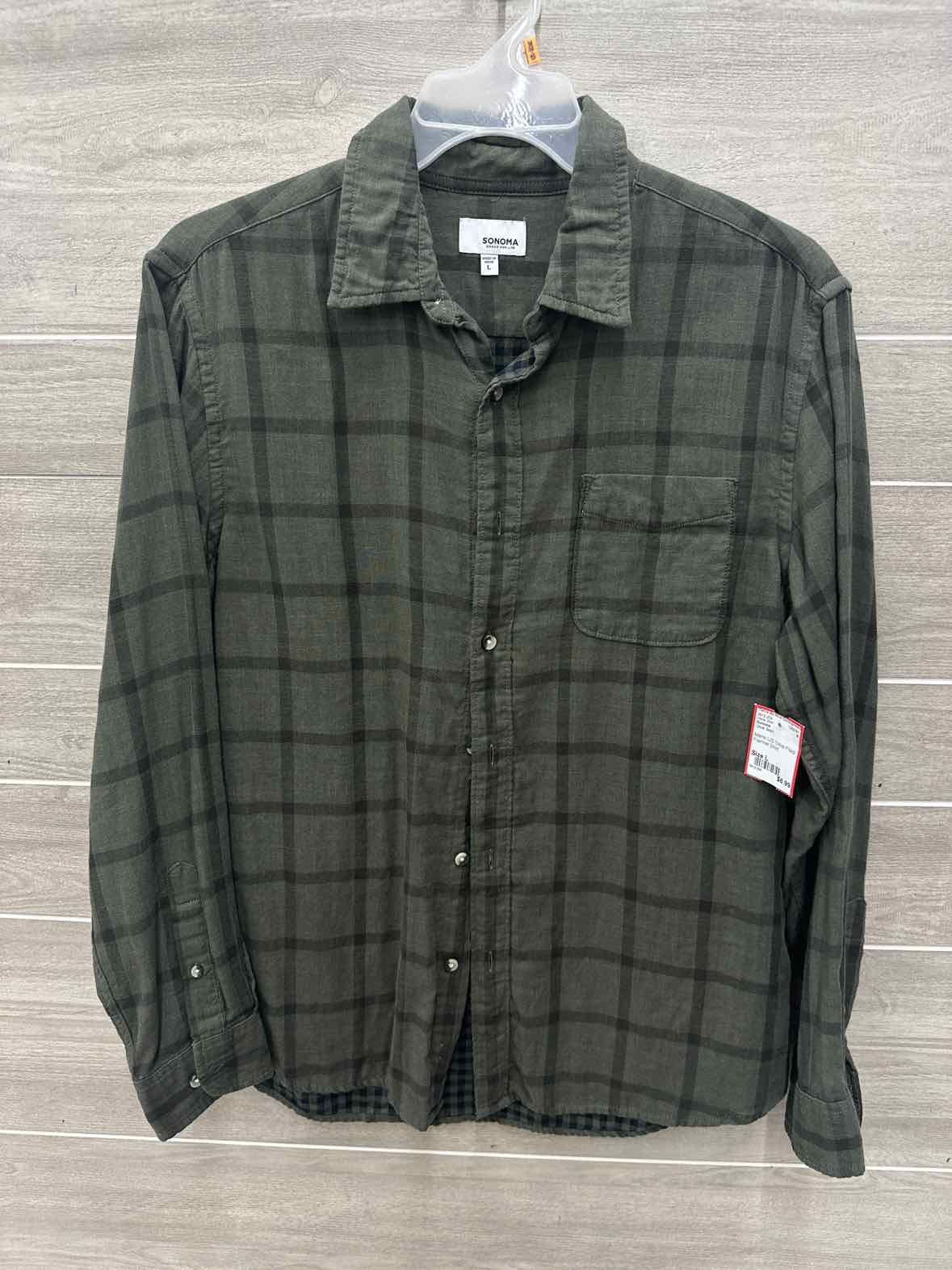 Sonoma Size L Men Mens Shirt