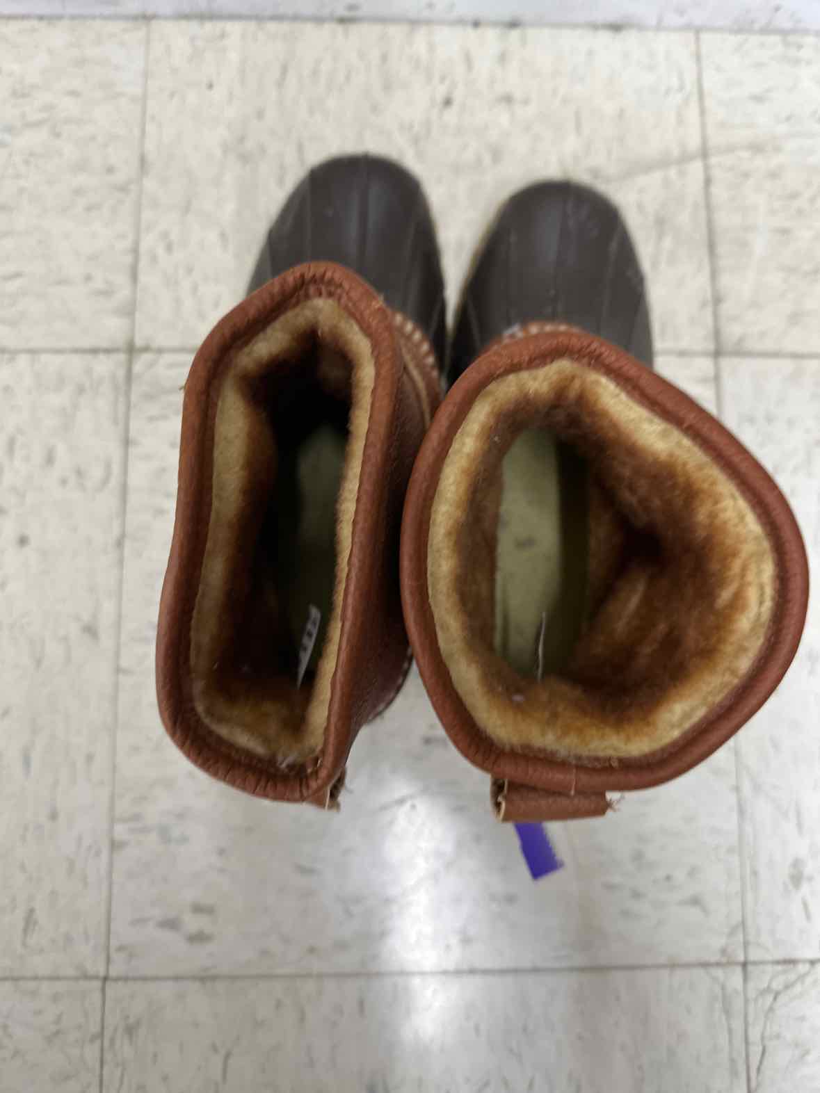 LL Bean US Shoe Size 7W Brown Womens Boots