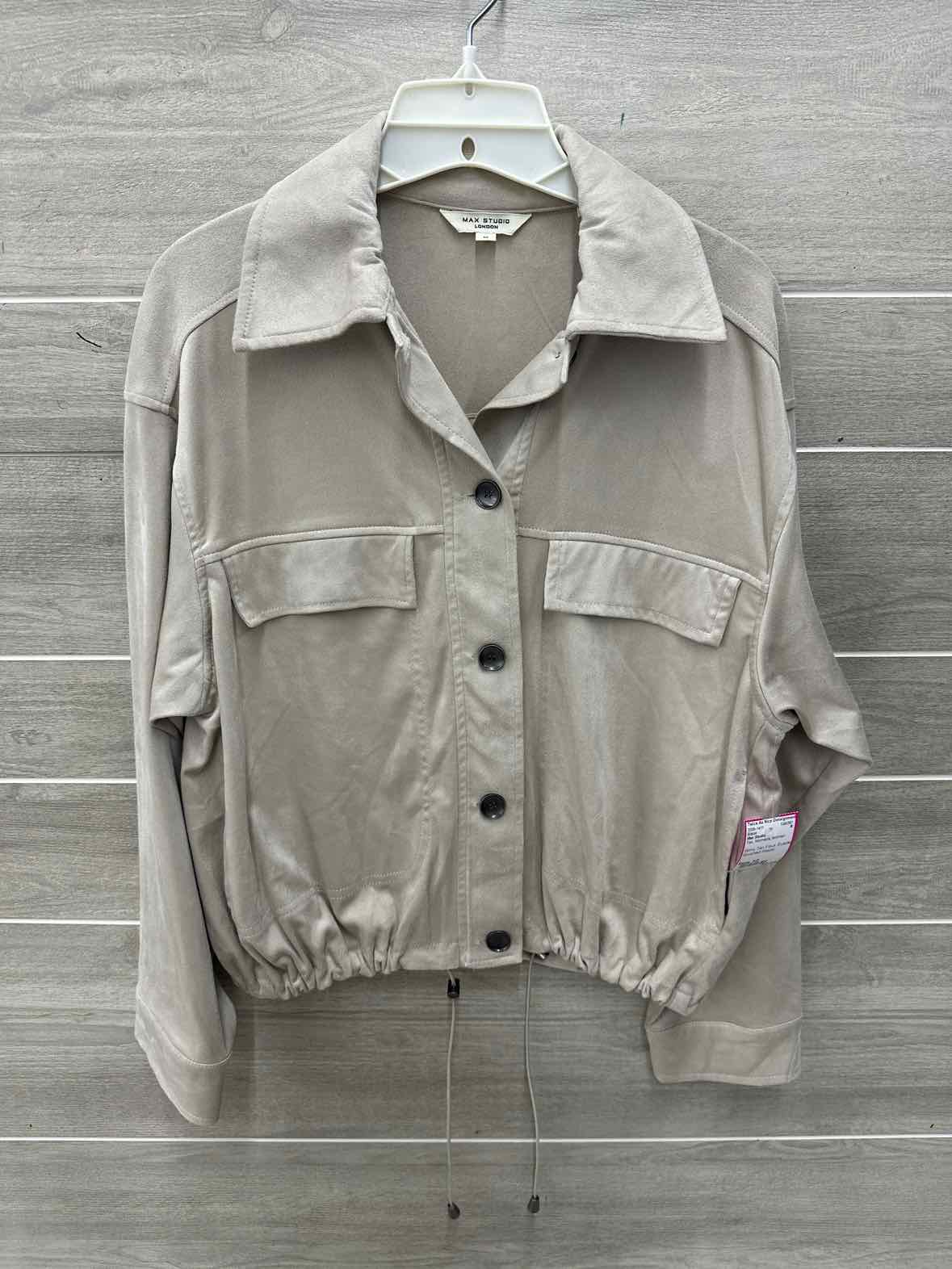 Max Studio Size 10 Tan Womens Blazer