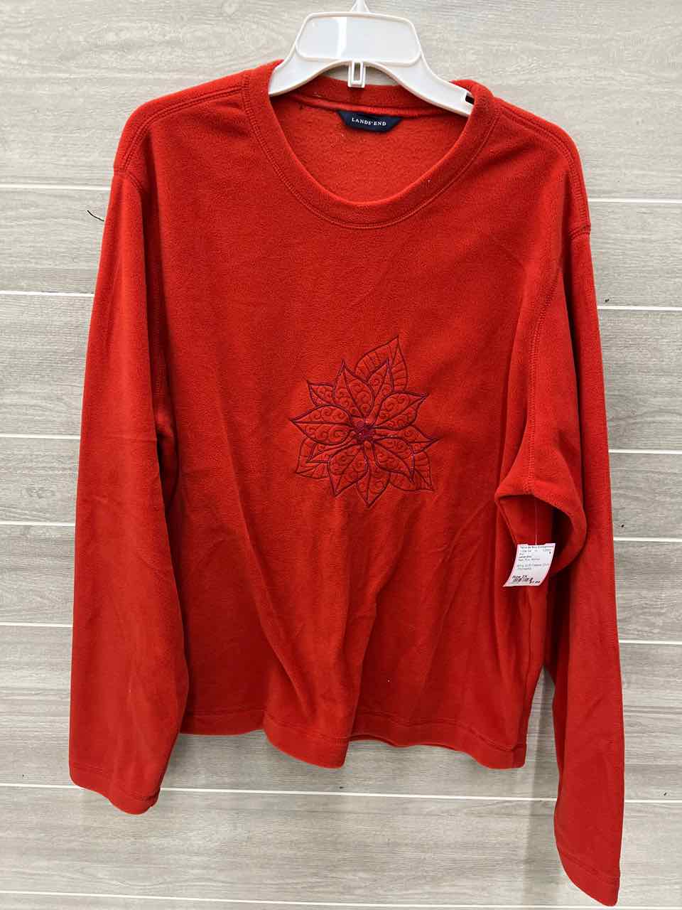 Lands End Size 2X Red Plus Shirt