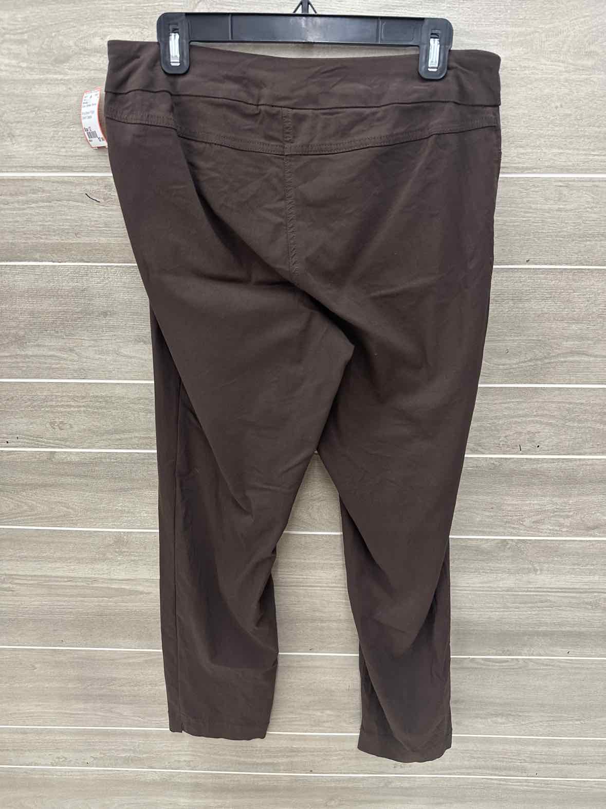 Slim-sation Brown Womens Women Size 12 Pants