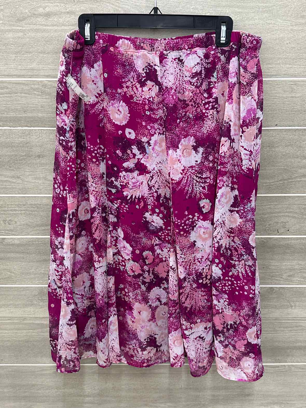 Laura Scott Pink Womens Size 12/14 Skirt