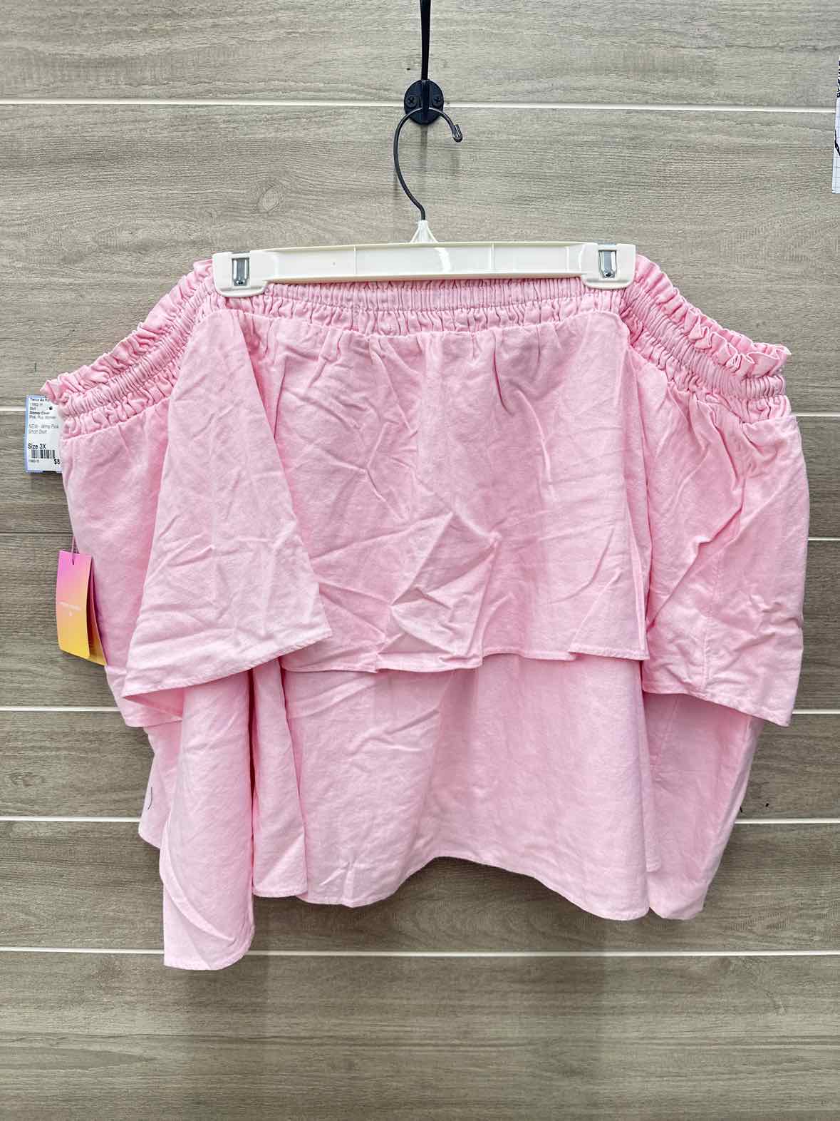 Stoney Clover Size 3X Pink Plus Skirt