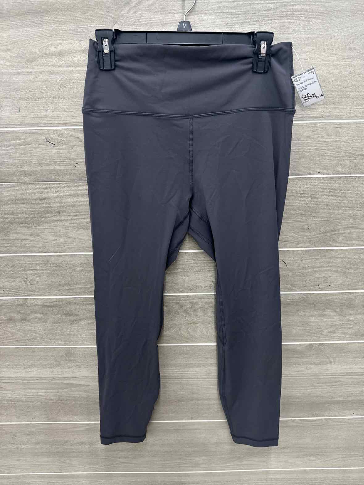 Size XL Gray Womens Leggings
