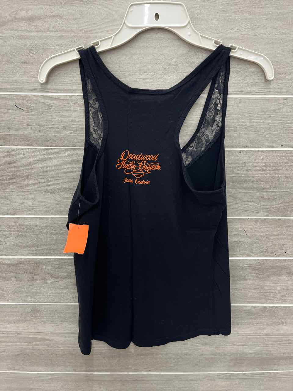 Harley Davidson Black Womens Women Size L Tank Top
