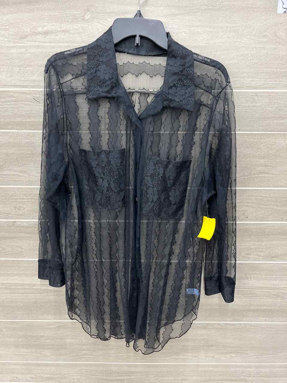 Black Womens Women Size L Shirt