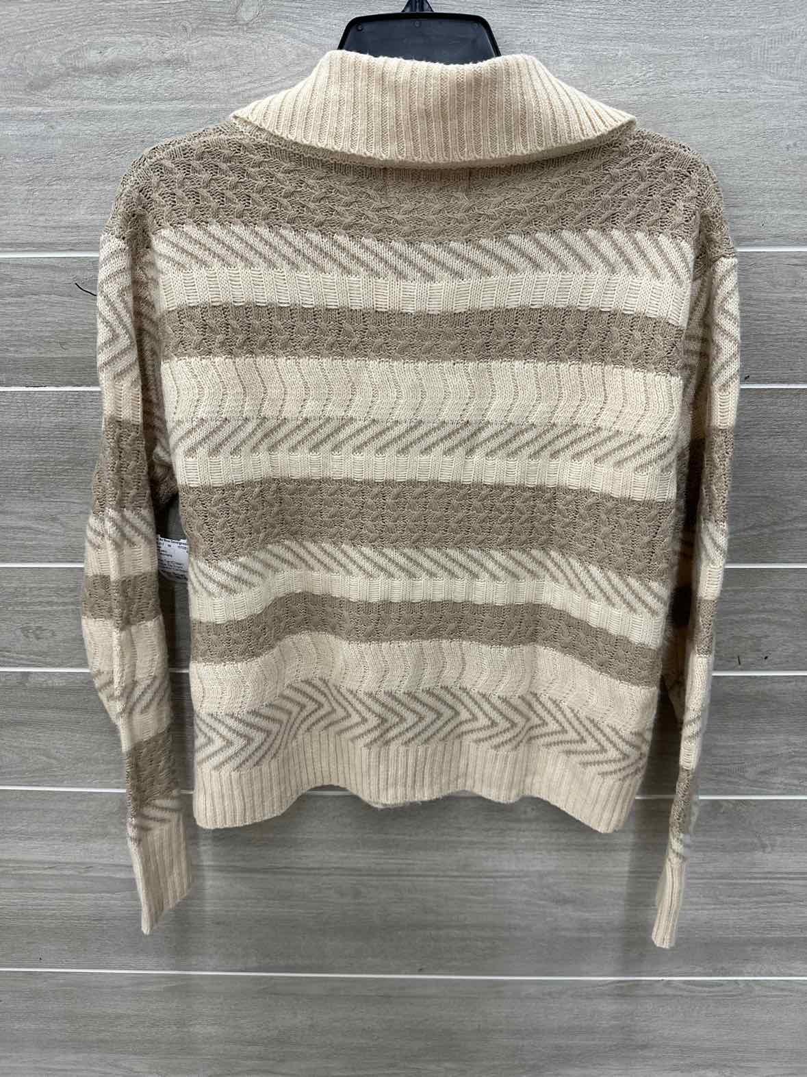 HeartLoom Tan Womens Size Small Sweater