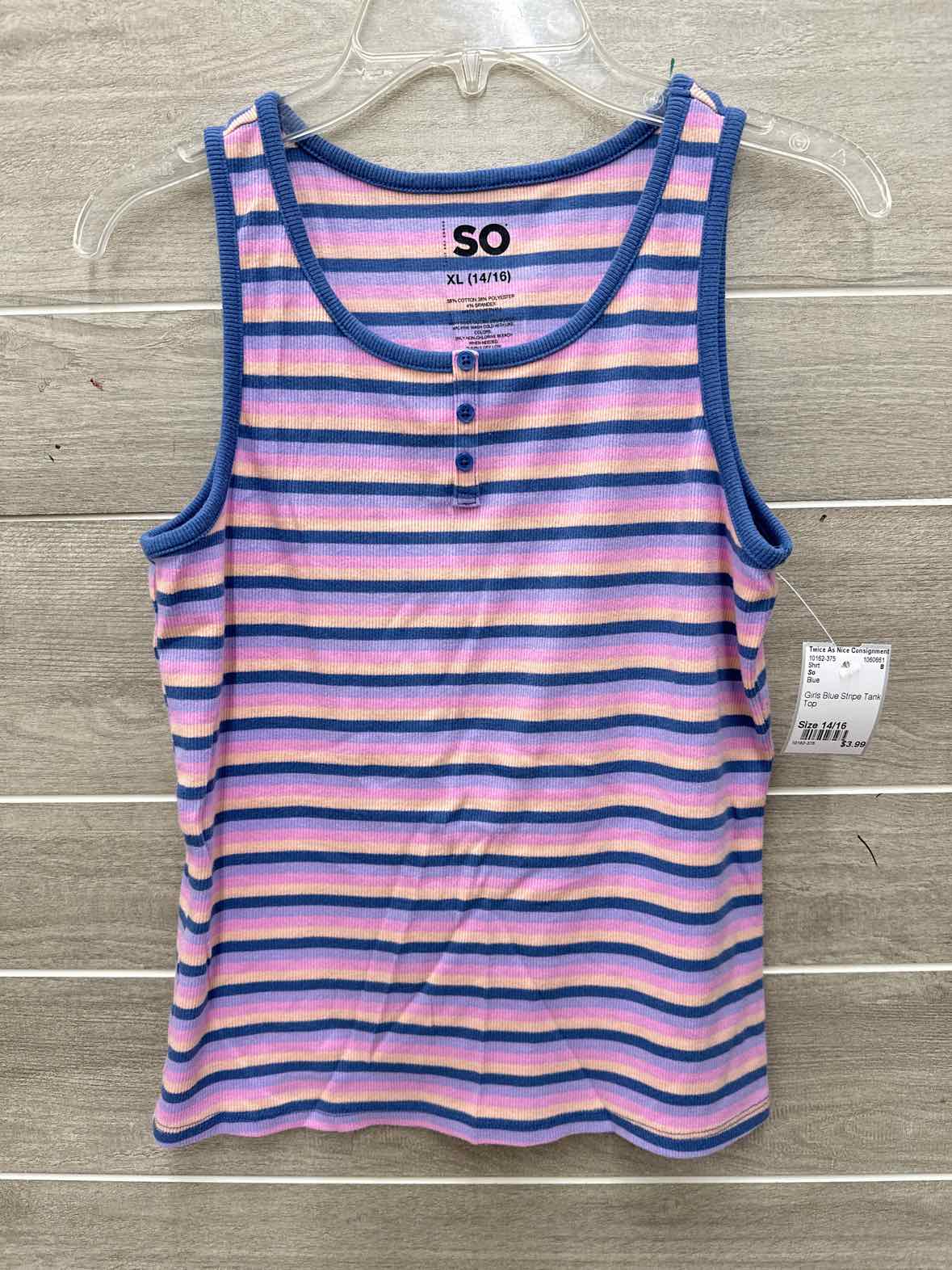 So Girls Size 14/16 Shirt