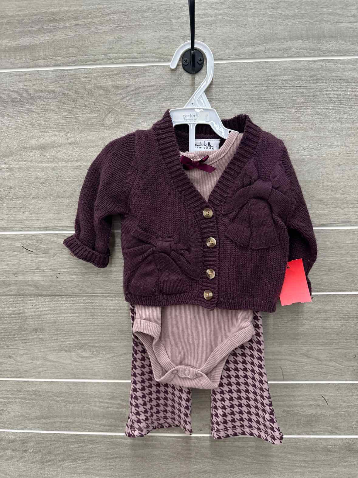 Nicole Miller New York Infant 3/6 months 2 PC Ensemble