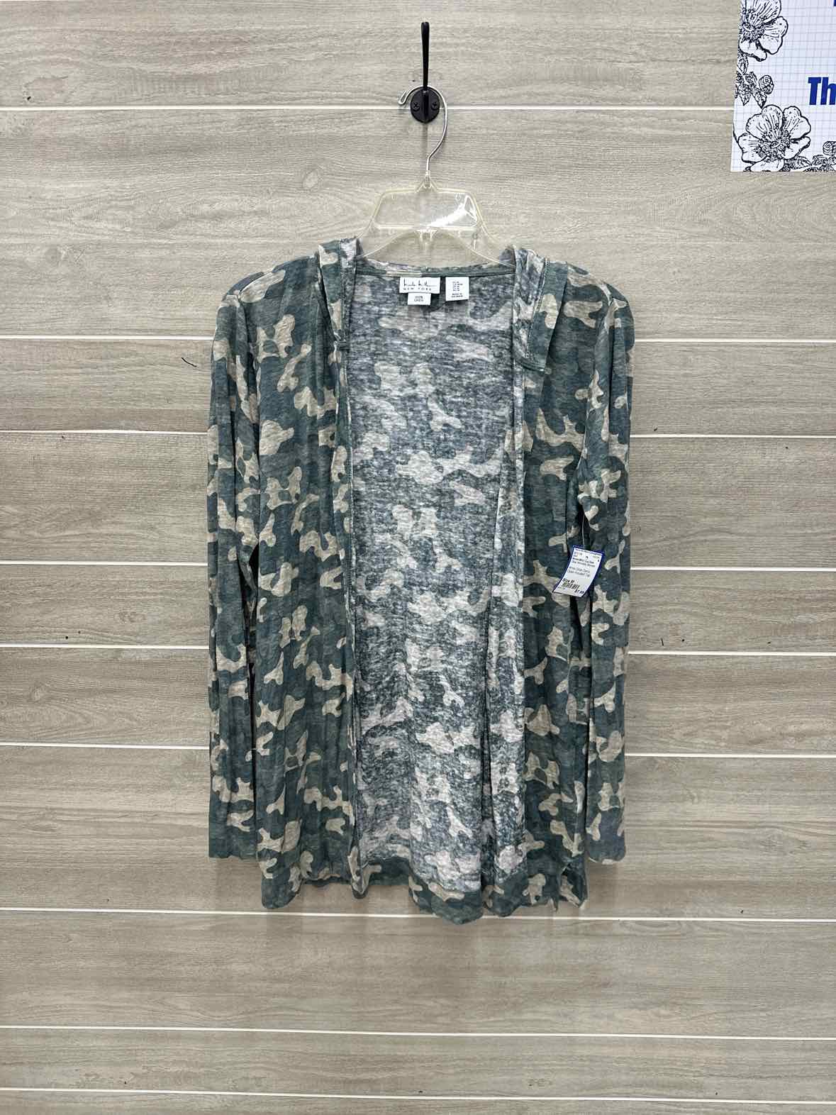 Nicole Miller New York Size M Olive Womens Shirt