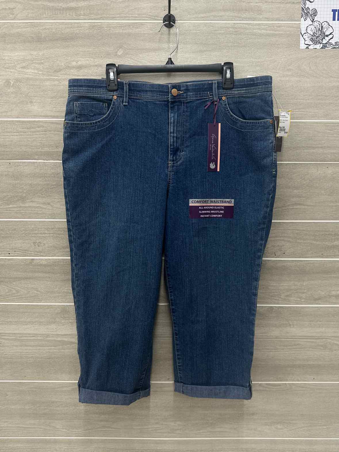 Gloria Vanderbilt Blue Womens Women Size 16W Jeans
