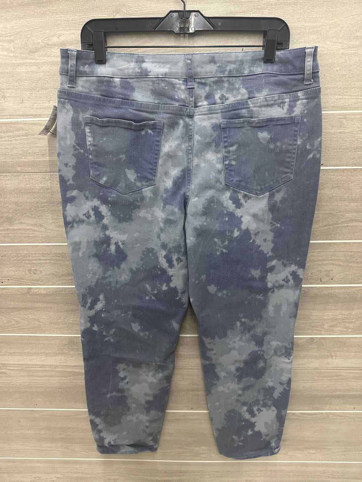 LOGO Size 14P Blue Womens Jeans