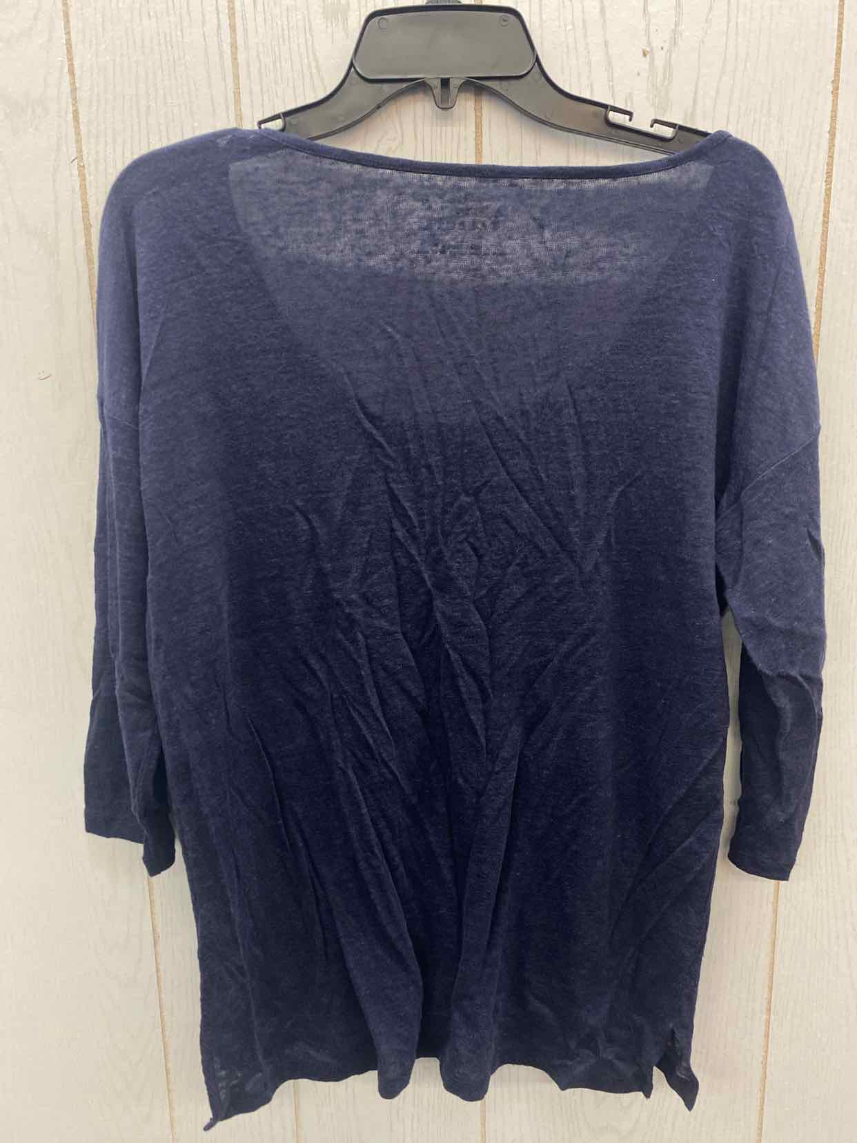 Talbots Navy Womens Size Small Shirt
