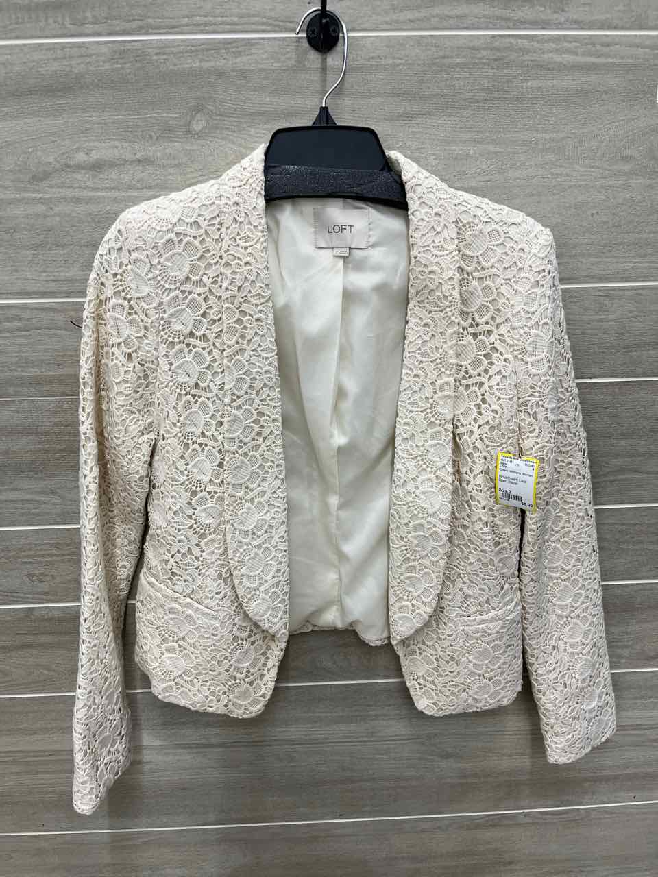 LOFT Size 2 Cream Womens Blazer