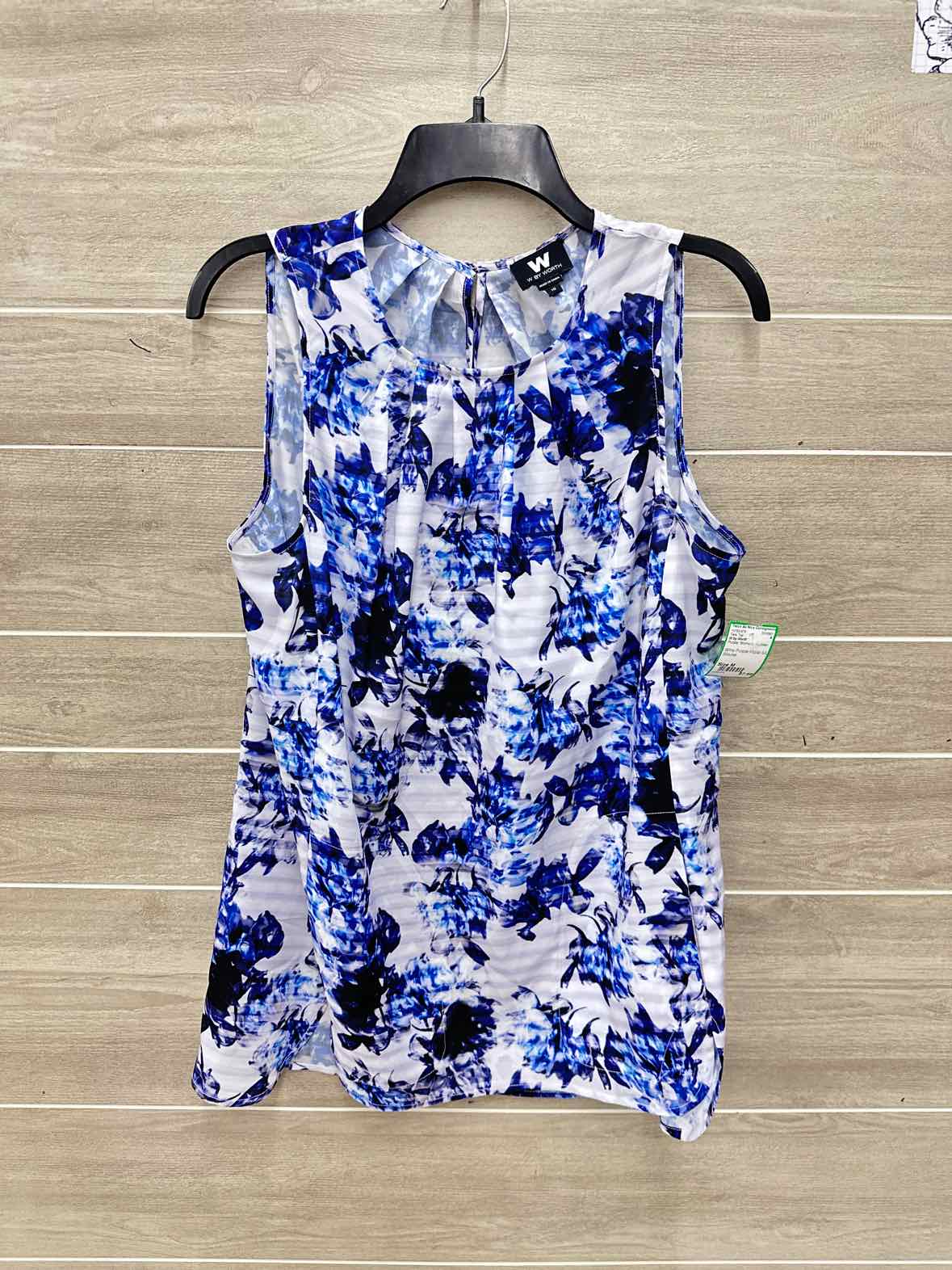 W by Worth Size M Purple Womens Tank Top