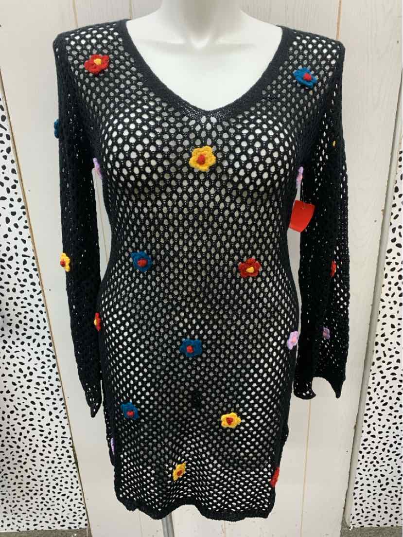 Cider Black Womens Size 10/12 Dress