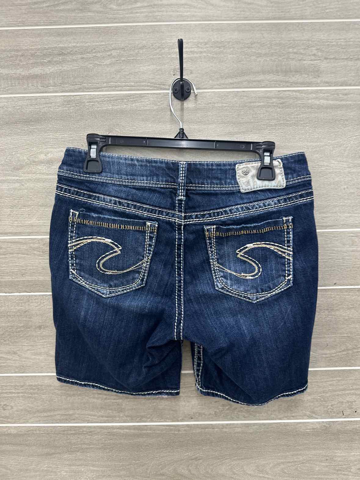 Silver Blue Womens Size 28 Shorts