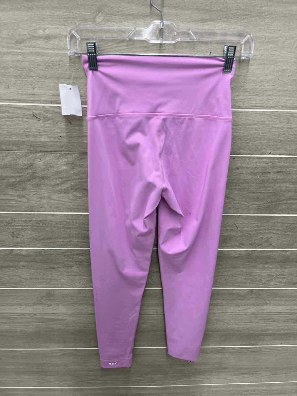 Set Active Size S Pink Womens Leggings