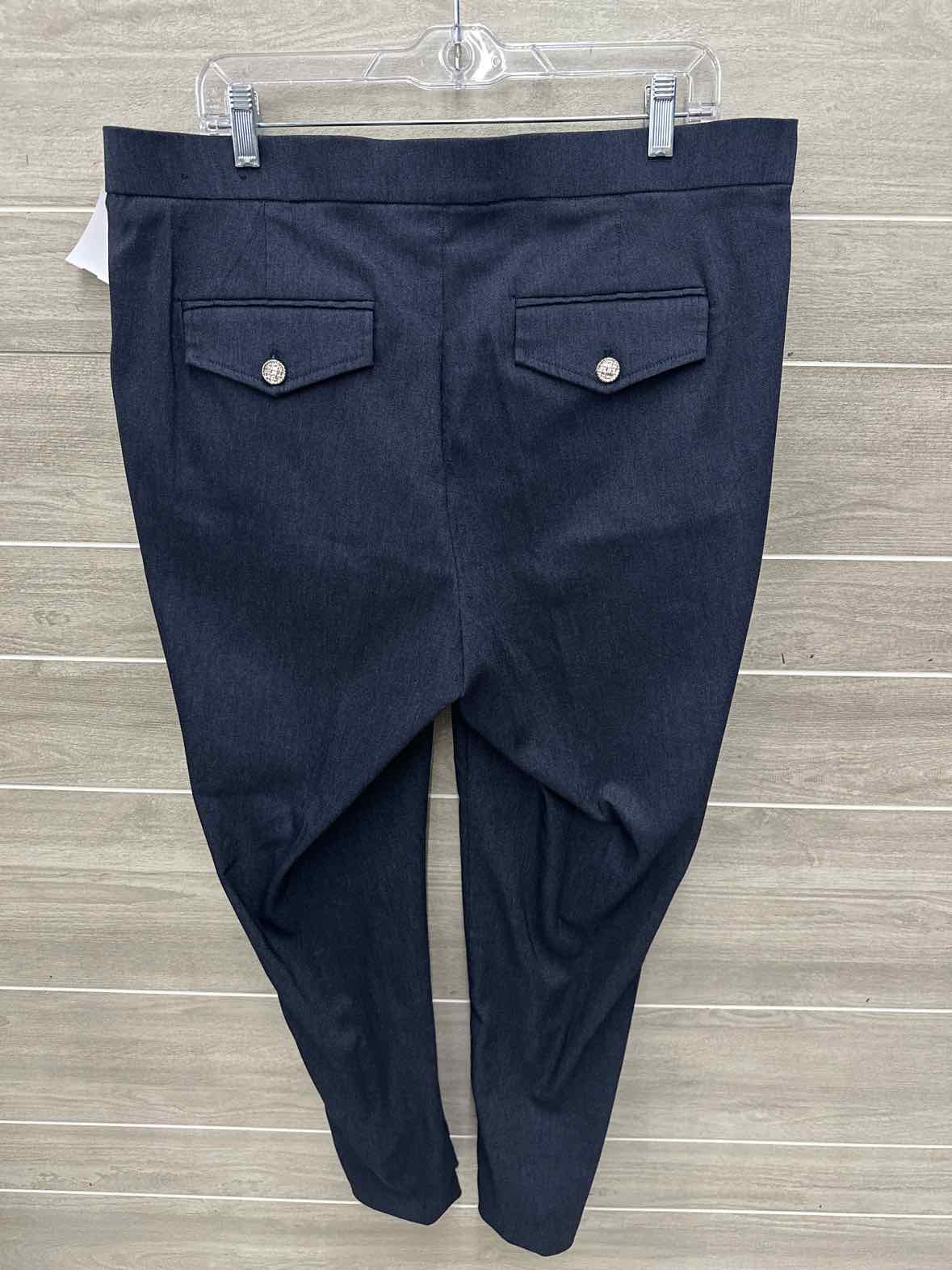 Jules & Leopold Size 1X Navy Womens Pants