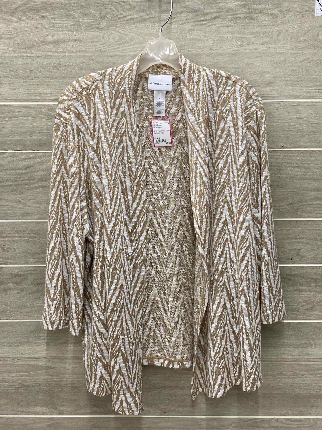 Alfred Dunner Tan Womens Size L Tank Top